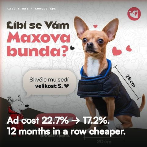 Obálka případové studie Vše pro pejska