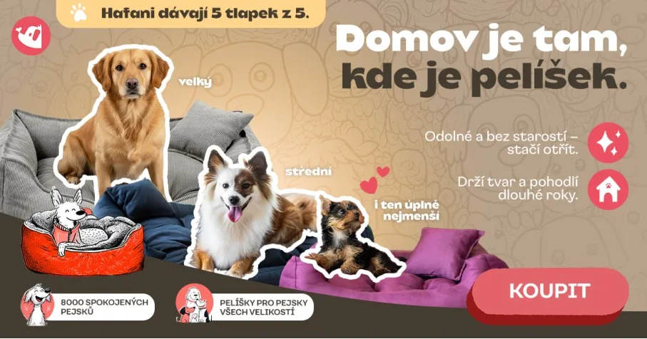 Naše kreativa: „Domov je tam, kde je pelíšek“ — pelíšky