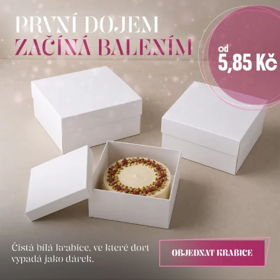 Naše kreativa: dortové krabice na svatební sezónu