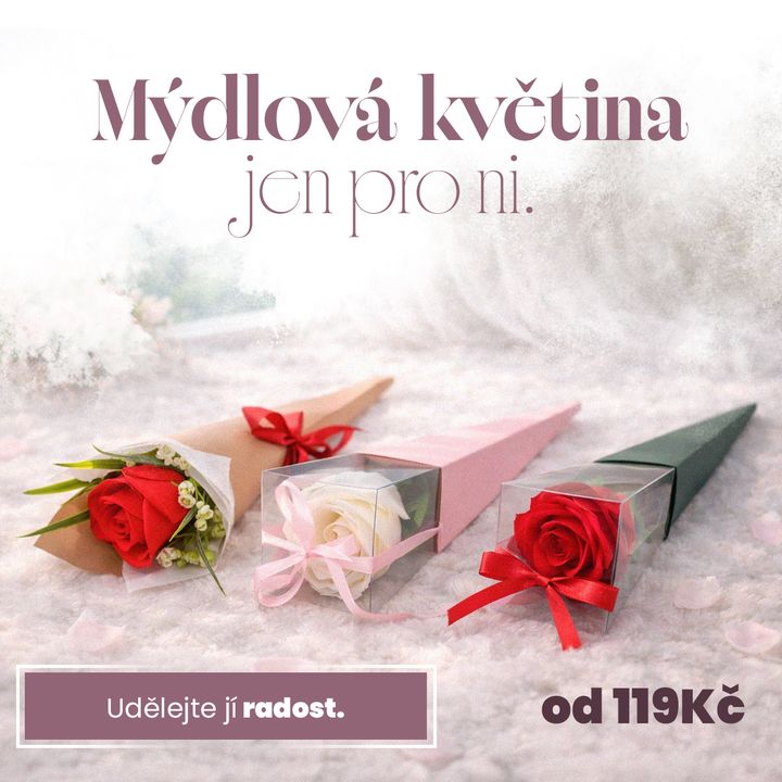 Naše kreativa pro Metu: Mýdlová květina jen pro ni — katalogový rámeček, který nesl 36 % útraty